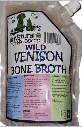 alexander's-natural-wild-venison-bone-broth-500ml-pouch